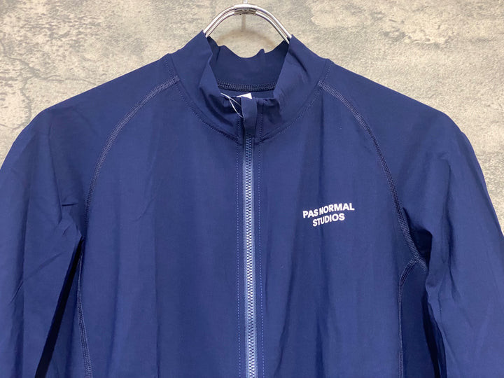 JY675 パスノーマルスタジオ PAS NORMAL STUDIOS 半袖 サイクルジャージ 紺 L