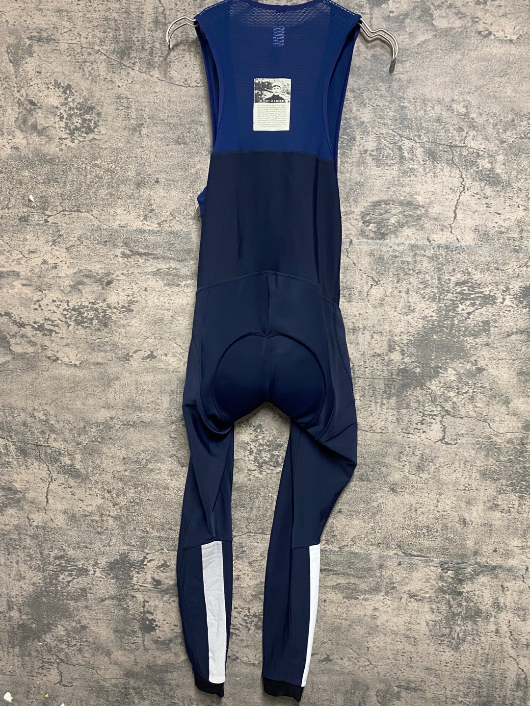 KA298 ラファ Rapha CLASSIC WINTER TIGHTS WITH PAD ビブタイツ 濃紺 S 裏起毛 ※動物の毛