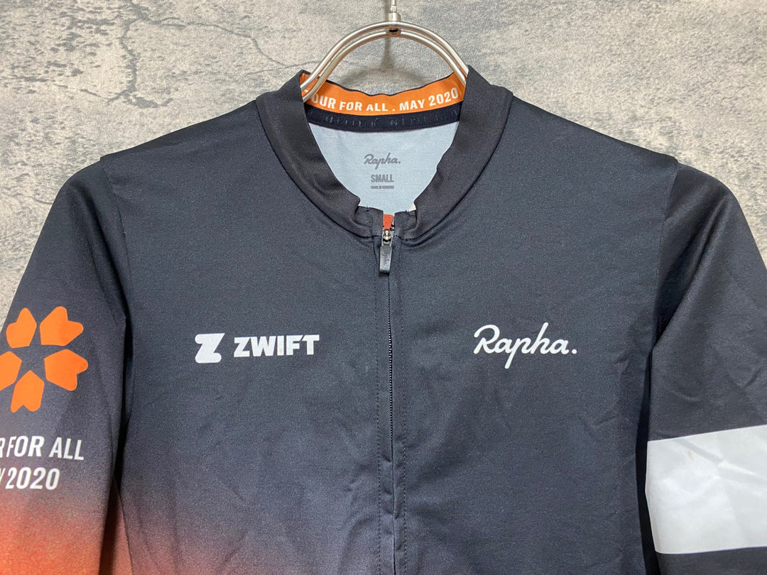 JH994 ラファ RAPHA MIDWEIGHT RACE JERSEY 半袖サイクルジャージ S ZWIFT