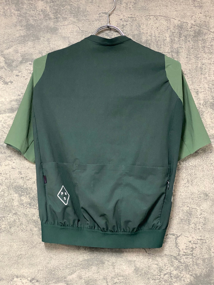 KJ279 パスノーマルスタジオ PAS NORMAL STUDIOS Men's Solitude Midsummer Jersey 半袖 サイクルジャージ 緑 S