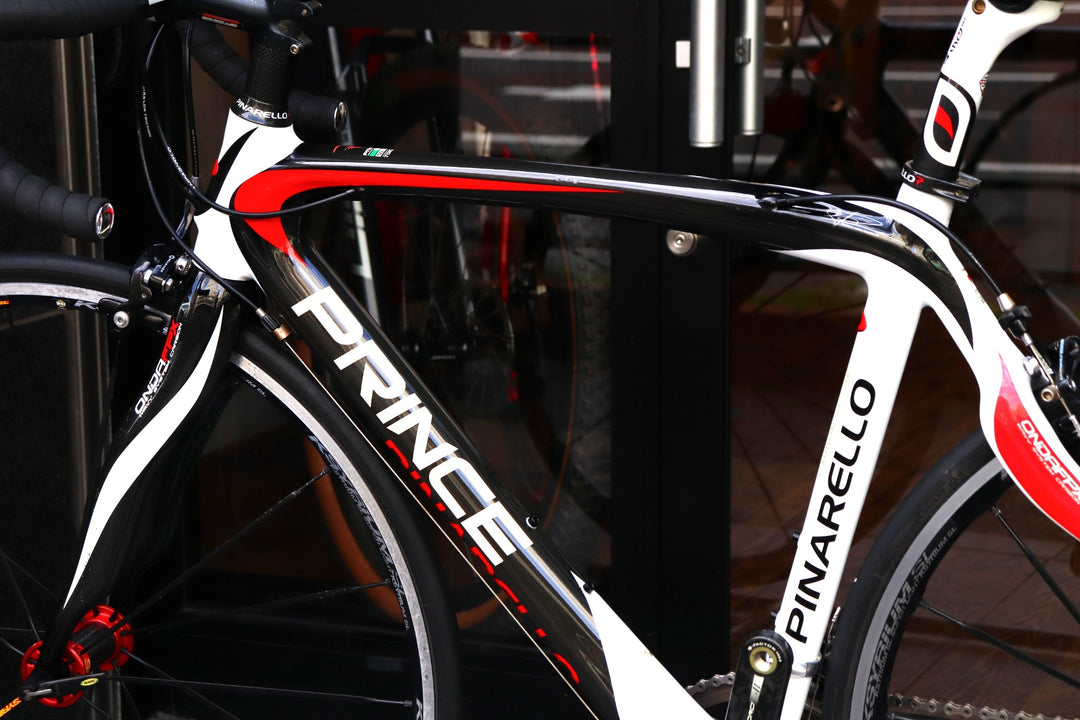 ピナレロ PINARELLO プリンス PRINCE 2010モデル 500サイズ カンパニョーロ レコード 11S カーボン ロードバイク MAVIC KSYRIUM SL 【東京南麻布店】