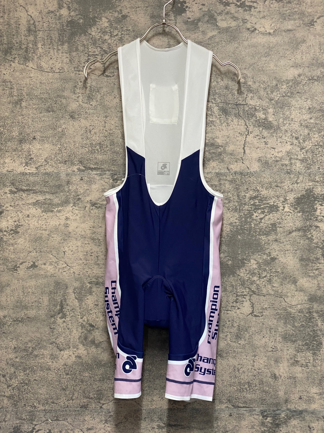 KF994 チャンピオンシステム Champion System ビブショーツ ネイビーピンク XL レディース