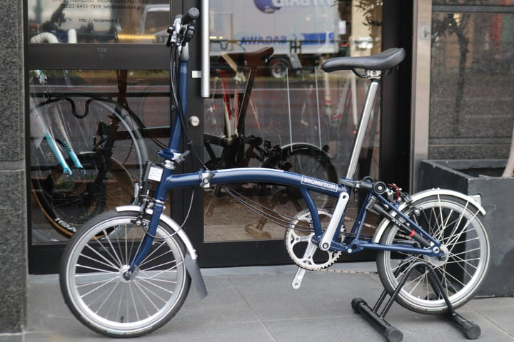 ブロンプトン BROMPTON M6L 2019モデル Tempest Blue ミニベロ 折り畳み小径車 【東京南麻布店】