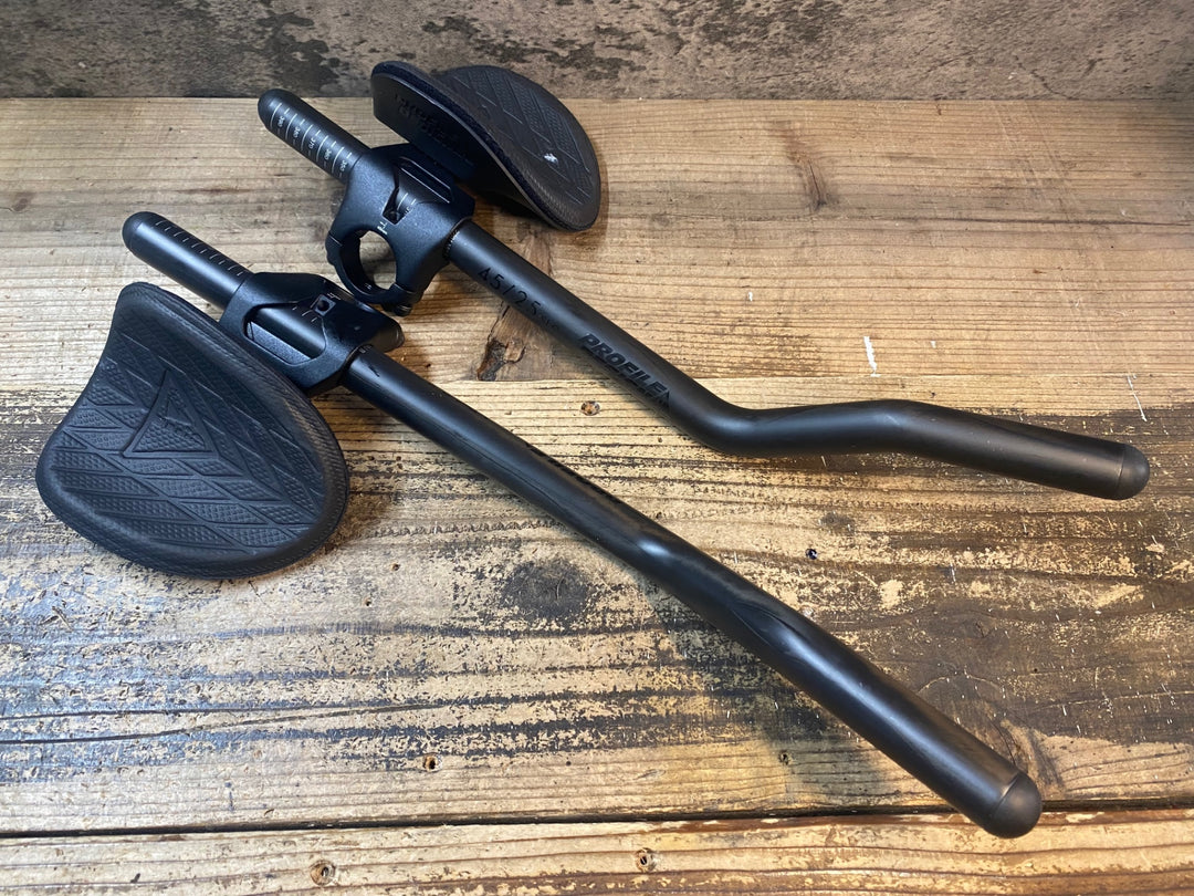 JN395 プロファイルデザイン PROFILE DESIGN 45/25 SLC カーボン TT DHバー Φ31.8 400mm