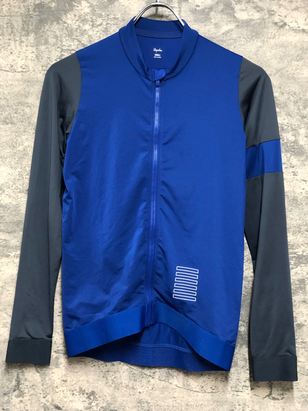 JZ457 ラファ RAPHA PRO TEAM LONG SLEEVE TRAINING JERSEY 長袖サイクルジャージ S 青