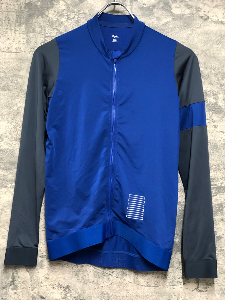 JZ457 ラファ RAPHA PRO TEAM LONG SLEEVE TRAINING JERSEY 長袖サイクルジャージ S 青