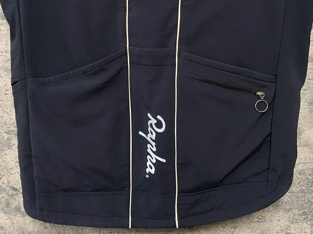 KJ096 ラファ Rapha ジレ 黒 L