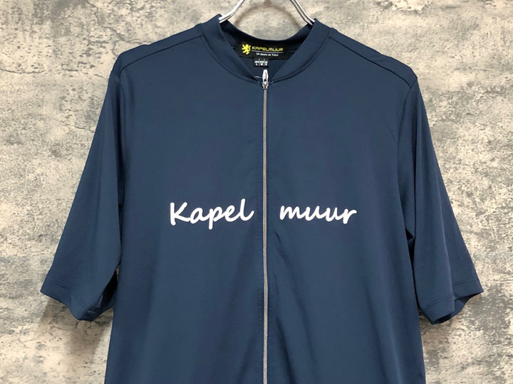 KE431 カペルミュール KAPELMUUR 半袖 サイクルジャージ 紺 L