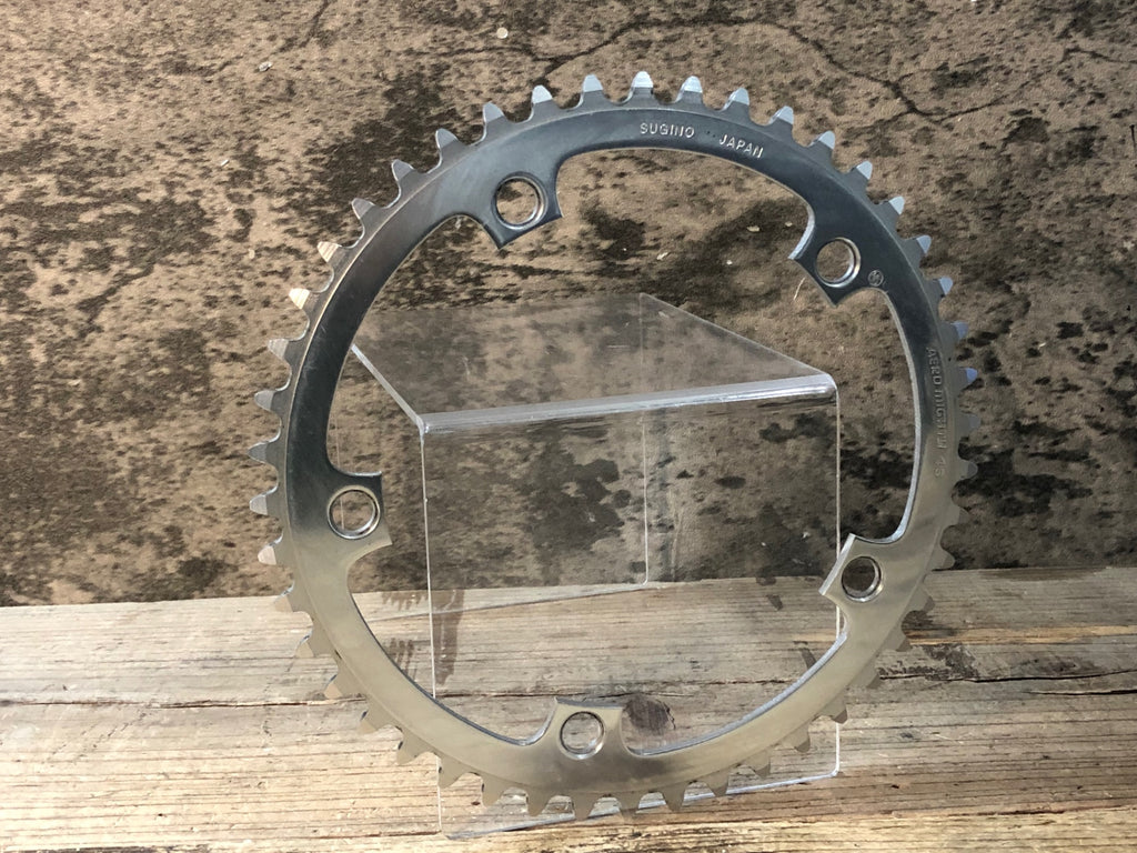 Sugino Aero Mighty 43T チェーンリング　厚歯　njs JY175 スギノ SUGINO AERO MIGHTY チェーンリング 厚歯 46T njs – BICI