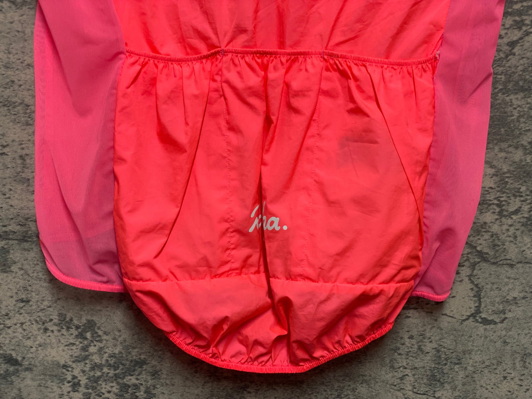 KH916 ラファ Rapha BREVET GILET WITH POCKETS ジレ サイクルベスト ピンク S