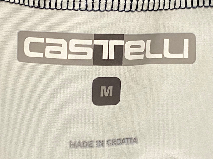JO715 カステリ CASTELLI ビブショーツグレーオレンジ M