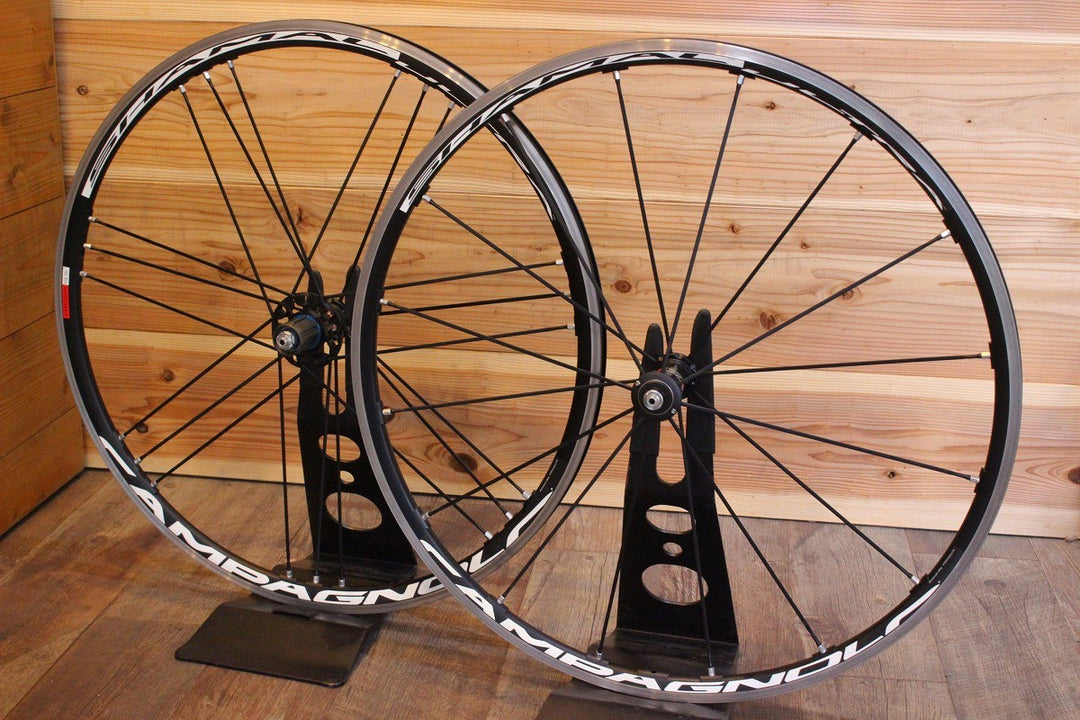 カンパニョーロ CAMPAGNOLO シャマル ウルトラ SHAMAL ULTRA アルミ クリンチャー ホイールセット シマノ 11S/12S ナローリム 15C 【名古屋店】