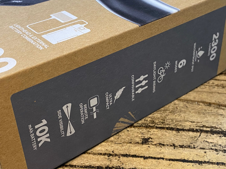 KR770 ノグ knog BLINDER X フロントライト 2300ルーメン 10000mAh バッテリー 動作未確認