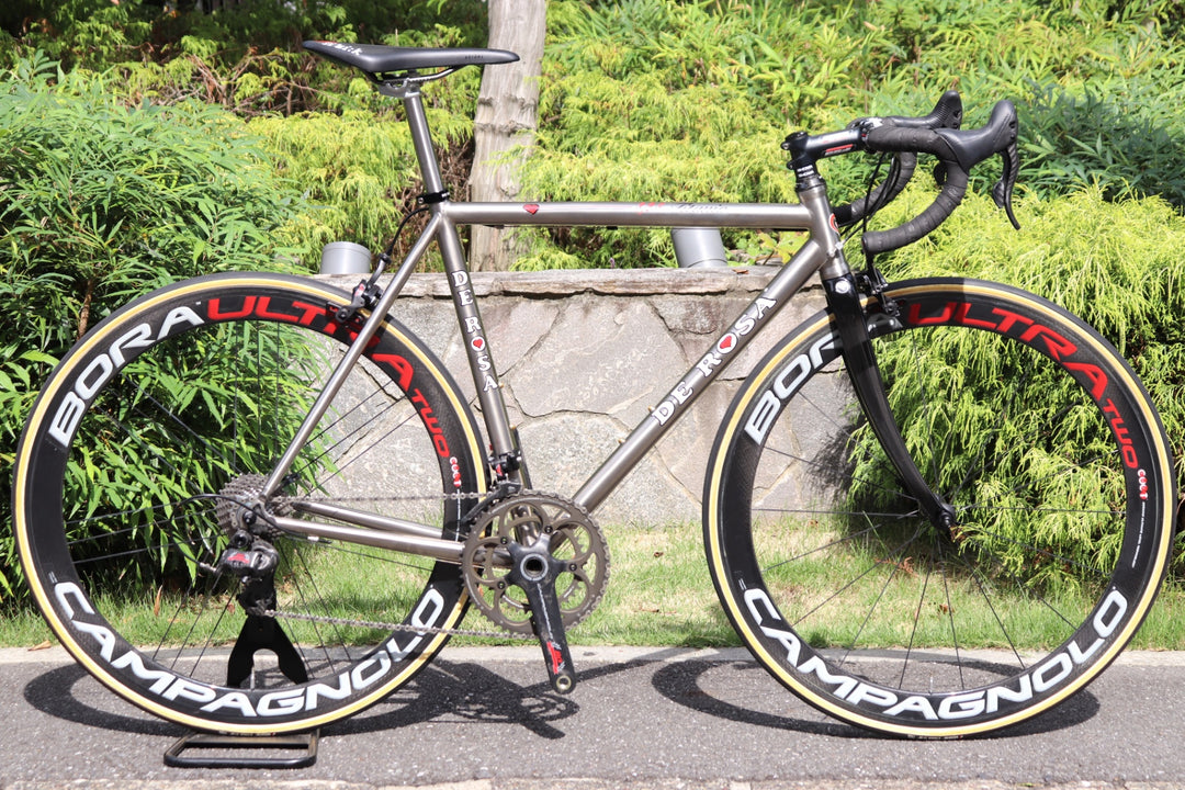 デローザ DE ROSA チタニオ TITANIO 3/2.5 2013 51サイズ カンパニョーロ スーパーレコード 80th 11S チタン ロードバイク 【さいたま浦和店】