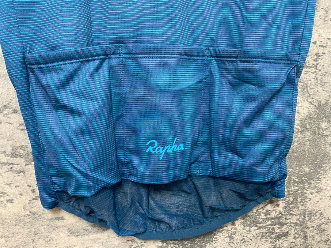 JV243 ラファ Rapha SHORT SLEEVE TRICOLOUR JERSEY 半袖 サイクルジャージ グリーン S