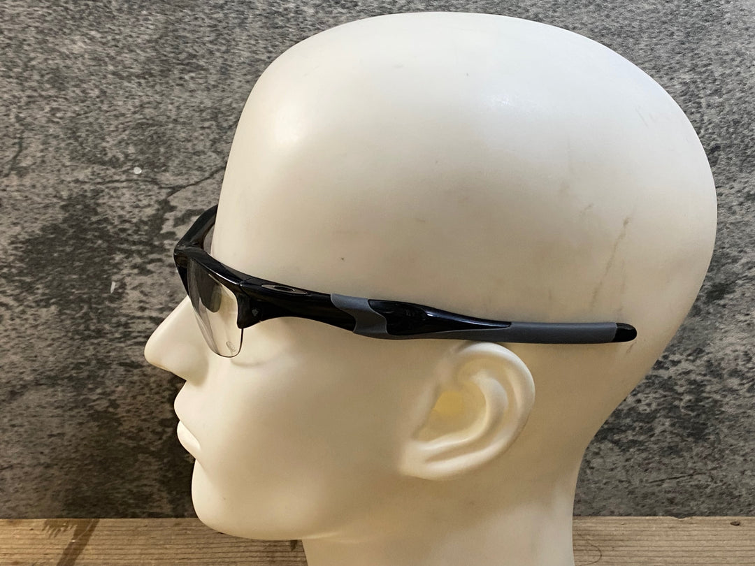 KK044 オークリー OAKLEY ハーフジャケット HALF JACKET アイウェア サングラス 黒 クリアレンズ