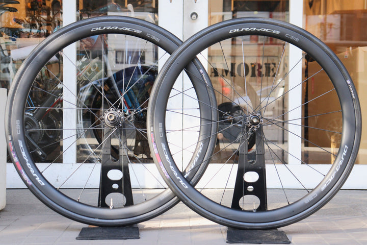 シマノ SHIMANO デュラエース DURA-ACE WH-R9270-C36-TL カーボン チューブレスレディ ホイールセット 12S 【横浜店】
