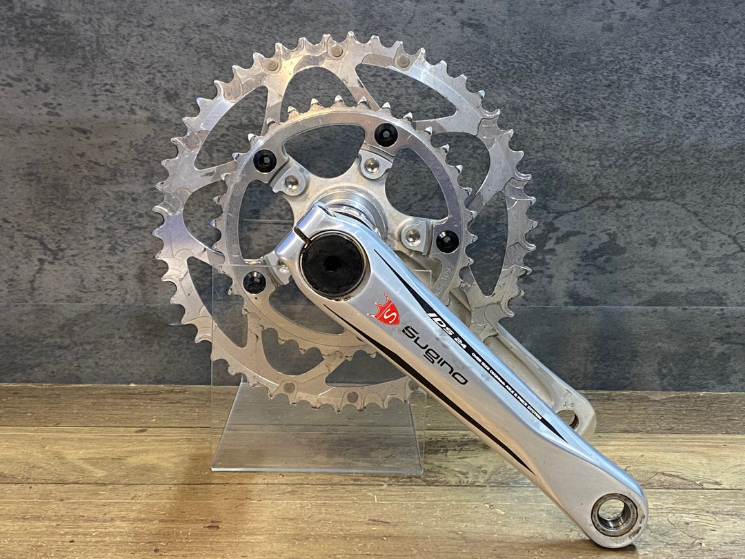 JN987 スギノ SUGINO OX2-901D Classic クランクセット 165mm 50/34T 10/11S JIS規格BB付
