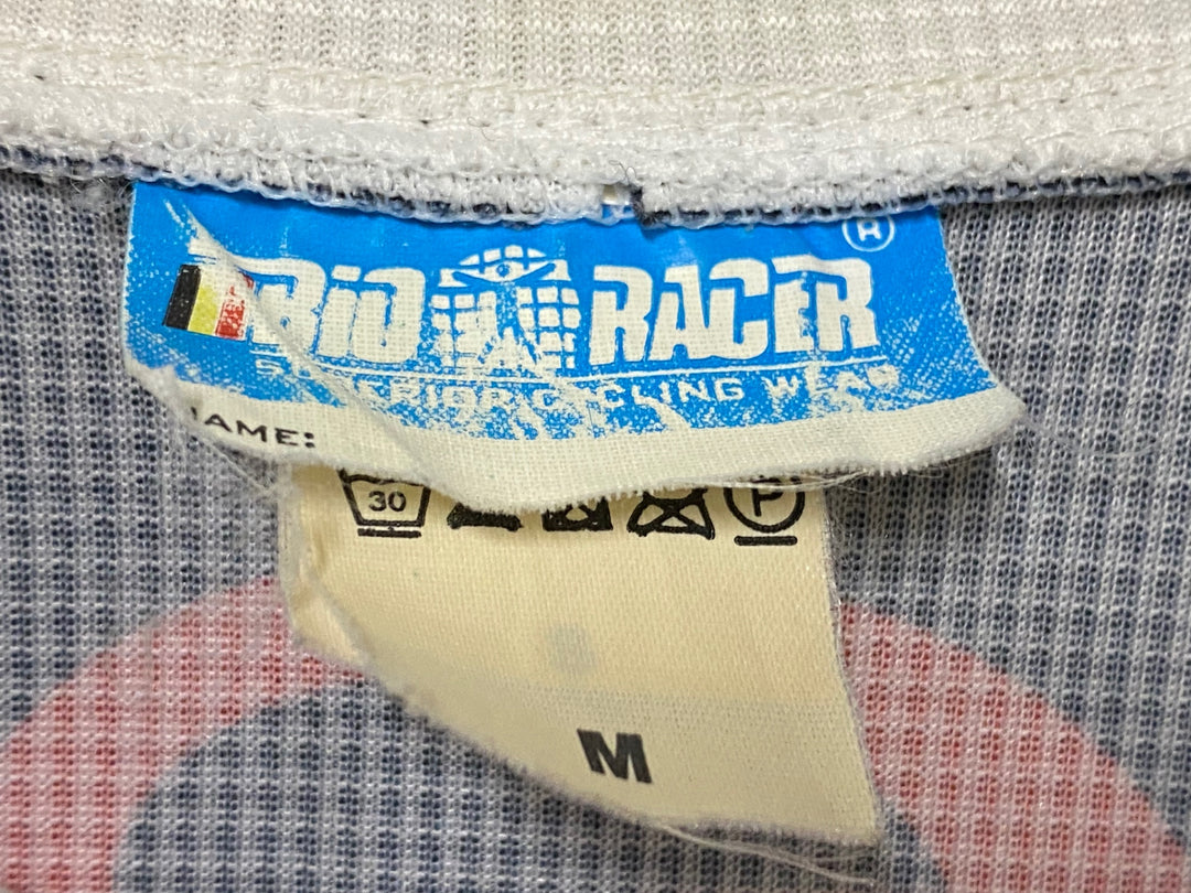 JV222 ビオレーサー BIORACER 半袖 サイクルジャージ 総柄 M Ventilair