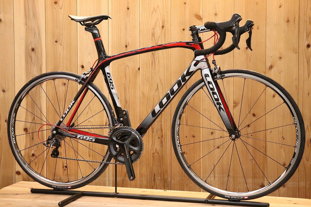 ルック LOOK 695 ZR 2015年モデル Mサイズ シマノ アルテグラ 6800 11S カーボン ロードバイク 【芦屋店】
