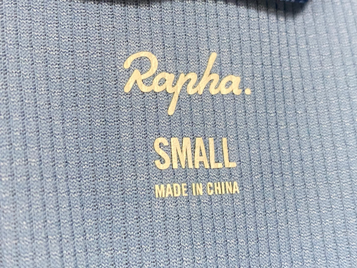 KK581 ラファ Rapha MEN`S LIGHTWEIGHT BREVET JERSEY 半袖 サイクルジャージ S 水色
