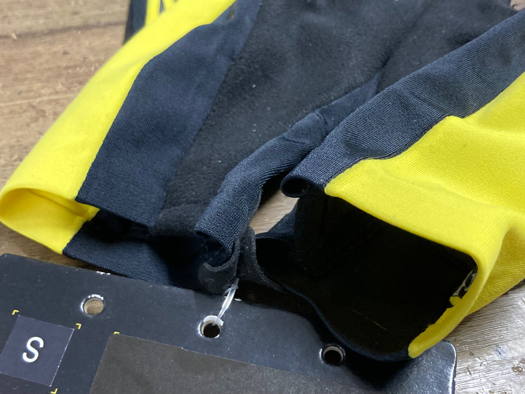 KD553 マヴィック MAVIC CXR ULTIMATE GLOVE 指切りグローブ 黒黄 S