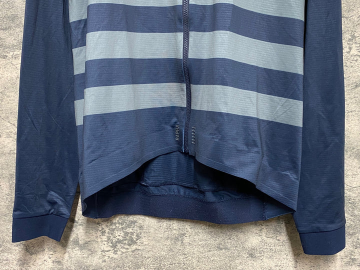 KD247 ラファ Rapha RCC PRO TEAM LONG SLEEVE JERSEY 長袖 サイクルジャージ 濃紺 XL