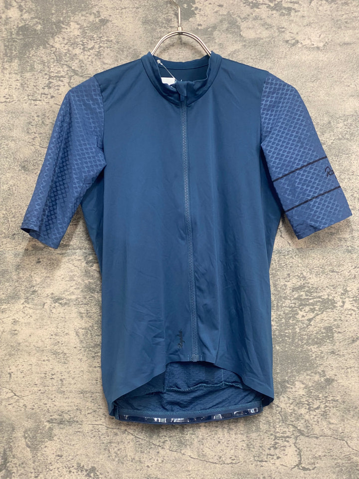 JN230 ラファ Rapha WOMEN'S SOUPLESSE AERO JERSEY 半袖 サイクルジャージ ネイビー S レディース