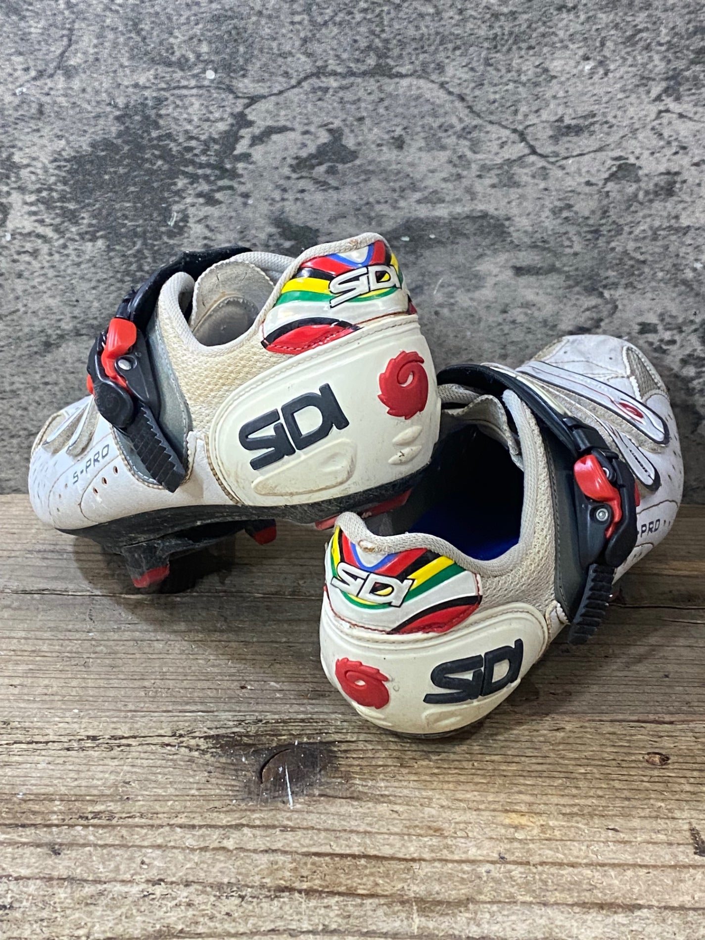 KA780 シディ SIDI GENIUS 5 PRO MEGA ビンディングシューズ 白 EU41