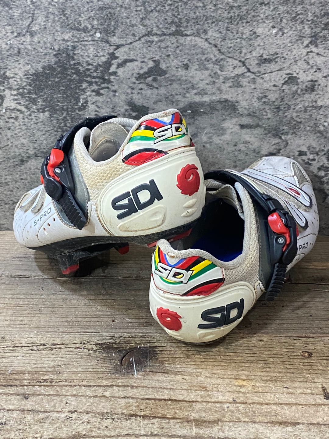 KA780 シディ SIDI GENIUS 5 PRO MEGA ビンディングシューズ 白 EU41 SPD-SL