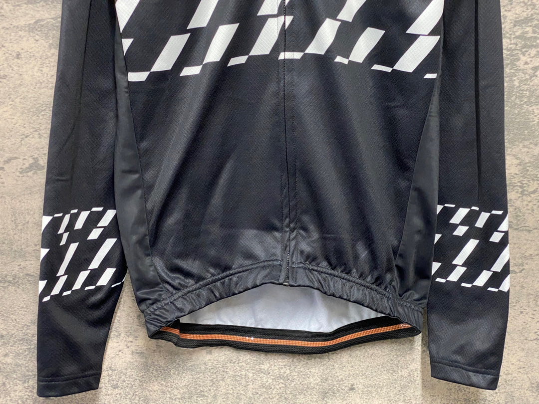 JD439 スポーツフル sportful 長袖サイクルジャージ 黒 Mサイズ 裏起毛