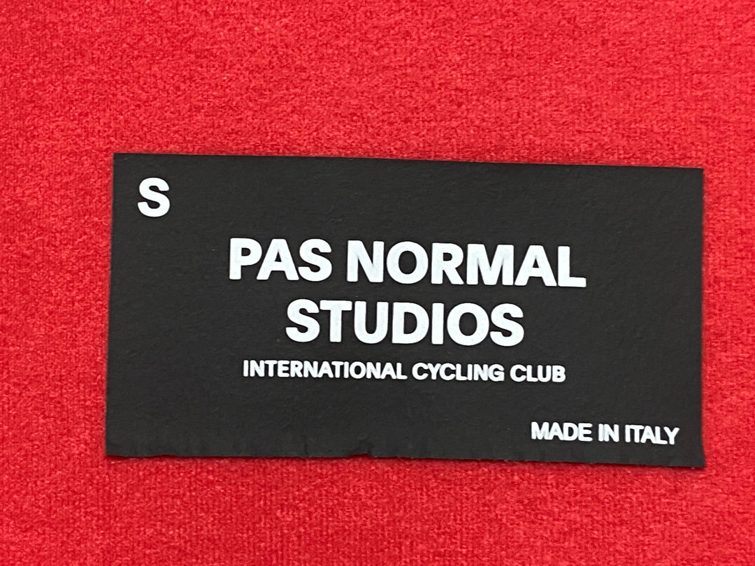 JY477 パスノーマルスタジオ PAS NORMAL STUDIOS Mechanism Long Sleeve Jersey 長袖 サイクルジャージ レッド S