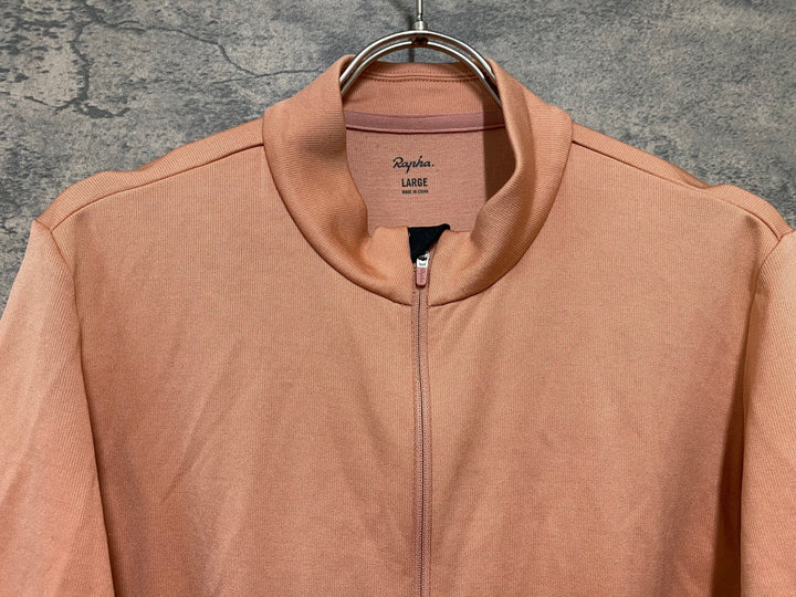 JJ106 ラファ Rapha CLASSIC JERSEY Ⅱ 半袖 サイクルジャージ 曙色 L