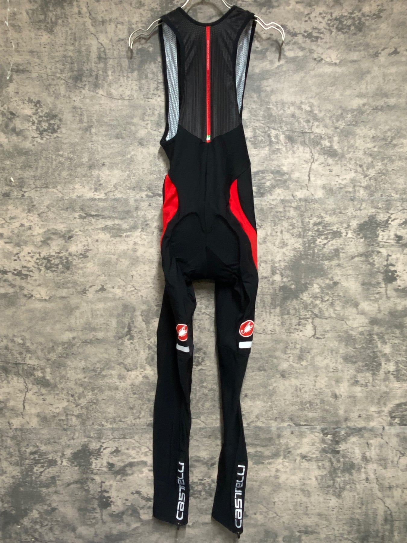 Castelli インナーパンツ 黒/赤 JT028 カステリ CASTELLI ビブタイツ 黒 赤 L 裏起毛 – BICI AMORE