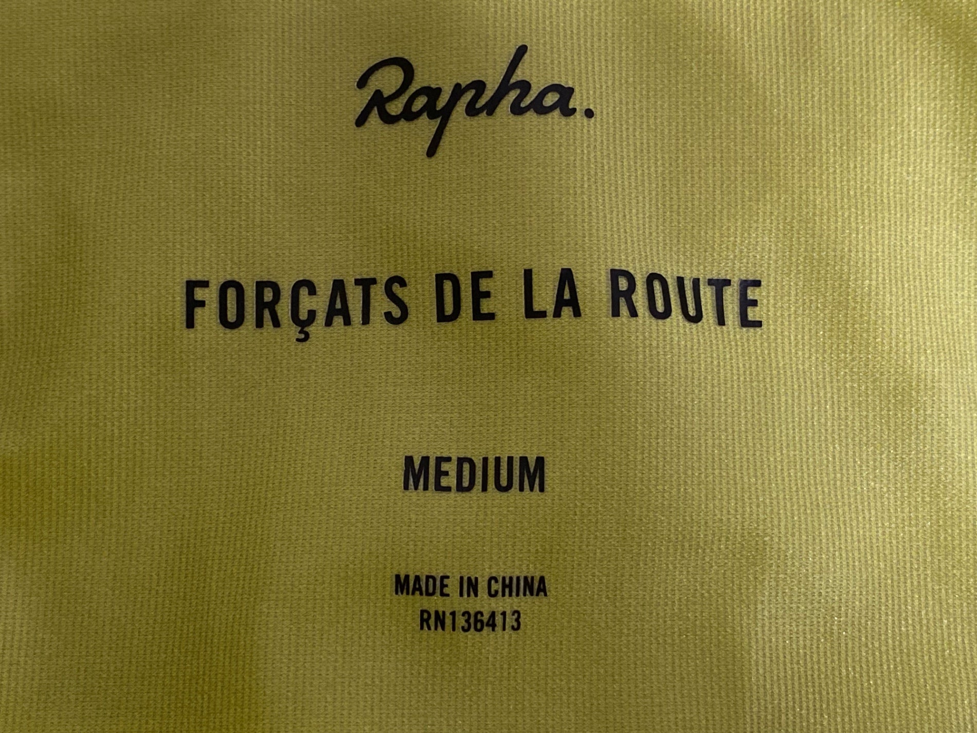 KI221 ラファ Rapha PRO TEAM LW RAIN GILET サイクルベスト ジレ 黄 M