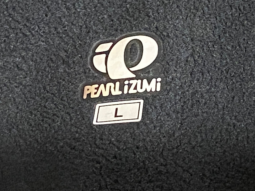 JP707 パールイズミ PEARL iZUMi 長袖 サイクルジャケット 黒 赤 L 裏起毛