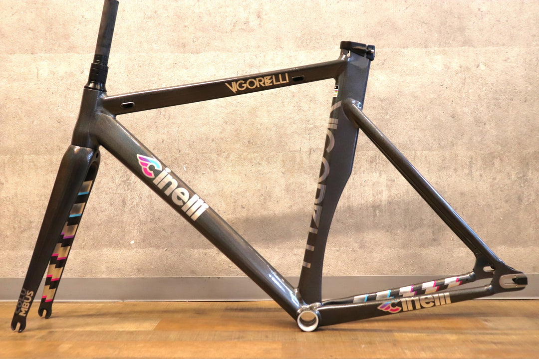 未使用 チネリ Cinelli ヴィゴレッリ VIGORELLI 2025モデル Sサイズ アルミ ピストバイク トラックレーサー フレームセット【東京南麻布店】