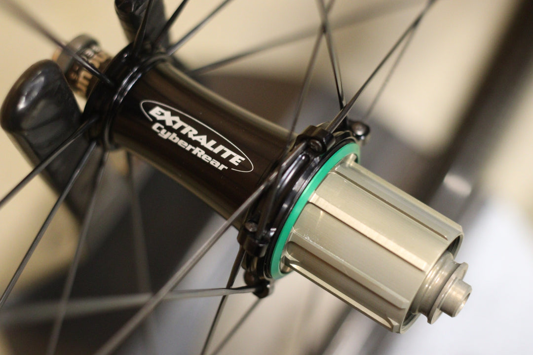 新品未使用品 AX-ライトネス AX-LIGHTNESS P38/55T カーボン チューブラー ホイールセット シマノ12/11S 【立川店】