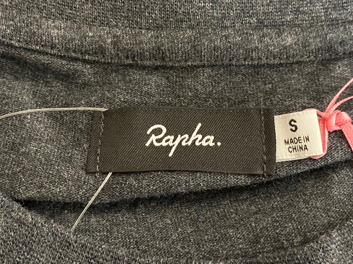 KC424 ラファ Rapha WOMEN'S LOGO T-SHIRTS 長袖 Tシャツ グレー S レディース