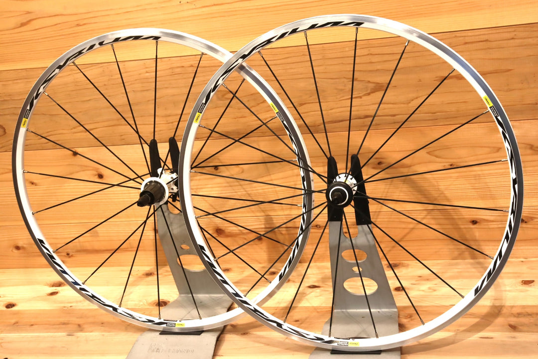 マヴィック MAVIC キシリウム KSYRIUM エキップ EQUIPE アルミ クリンチャー ホイールセット シマノ12S/11S 【千葉店】