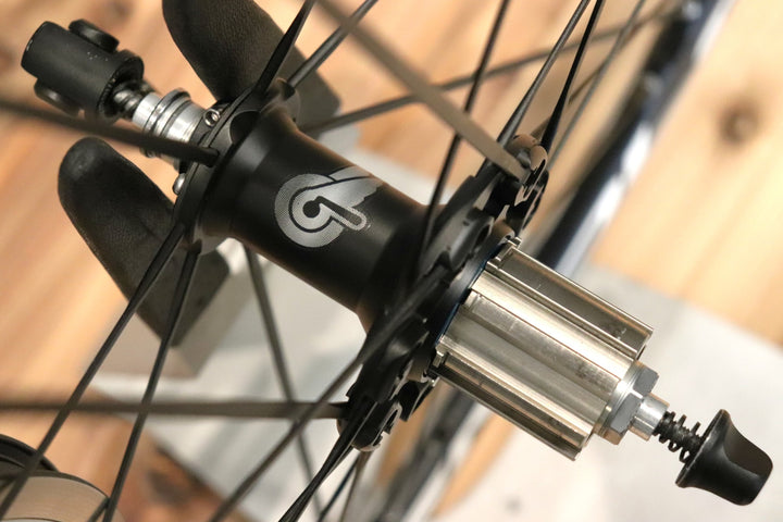 カンパニョーロ CAMPAGNOLO ユーラス EURUS 2WAY-FIT アルミ チューブレス ホイールセット カンパ10S ナローリム 15C 【仙台店】