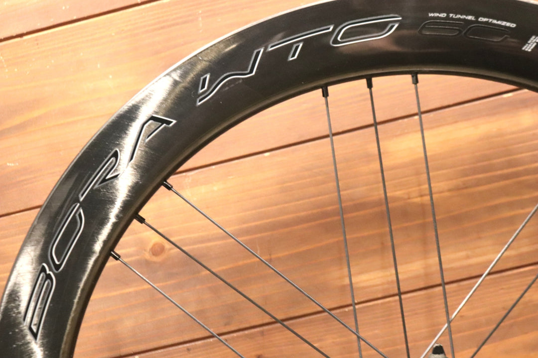 カンパニョーロ Campagnolo ボーラ BORA WTO 60 DB カーボン チューブレス リアホイール シマノ11S/12S 19C 【東京南麻布店】
