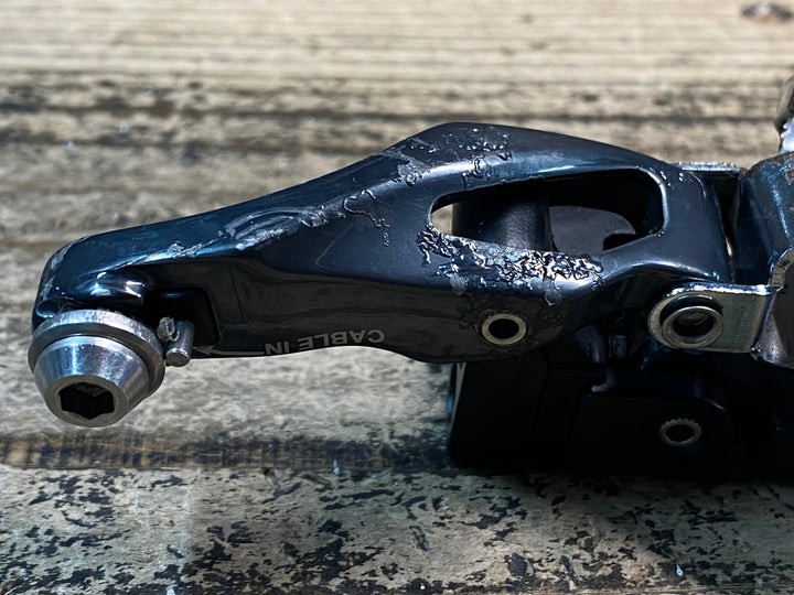JM058 シマノ SHIMANO アルテグラ ULTEGRA FD-6800 フロントディレイラー 2S 直付