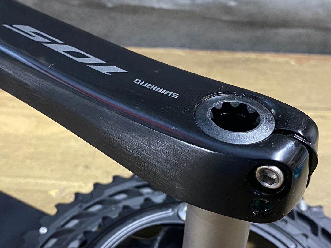 JG279 シマノ SHIMANO 105 FC-R7100 クランクセット 172.5mm 50/34T