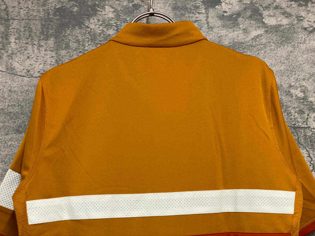 JY678 ラファ Rapha BREVET LIGHTWEIGHT JERSEY 半袖 サイクルジャージ オレンジ L