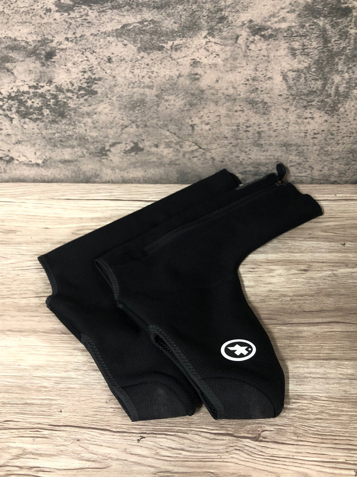 JY364 アソス assos thermoBootie CLIMA CODE 3/3 シューズカバー 黒 裏起毛
