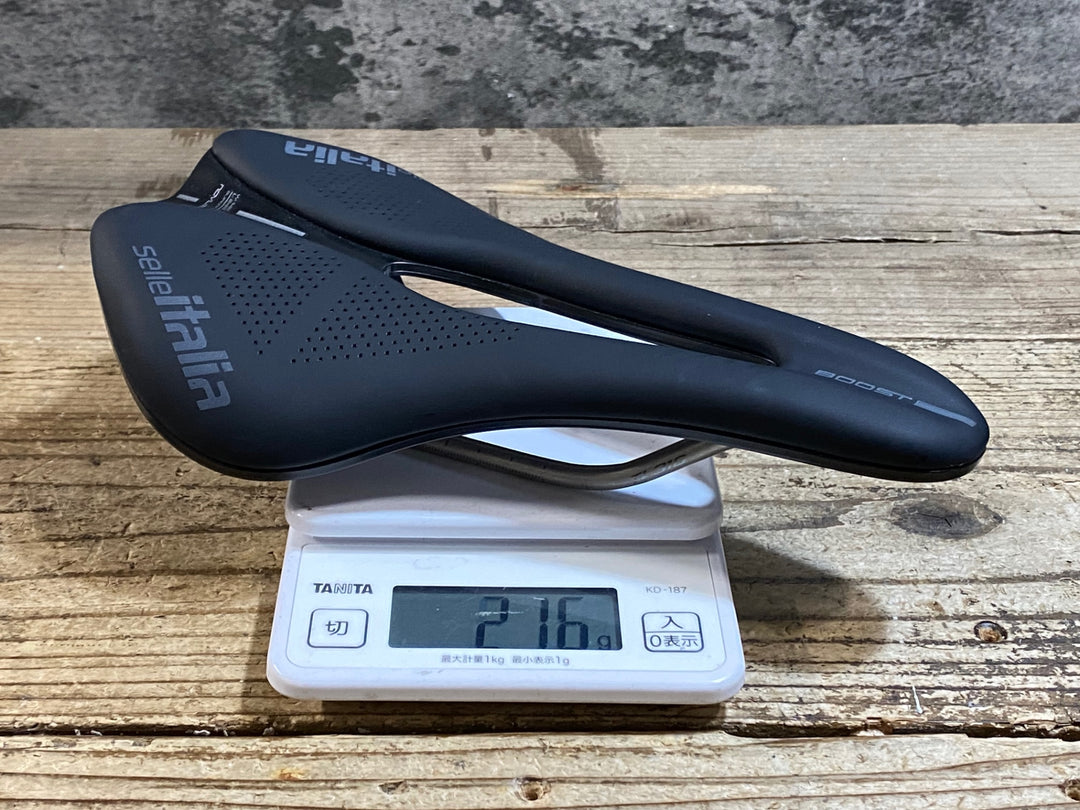 KC307 セライタリア selle italia NOVUS EVO BOOST SUPERFLOW サドル 黒 145mm L3 Ti316 レール