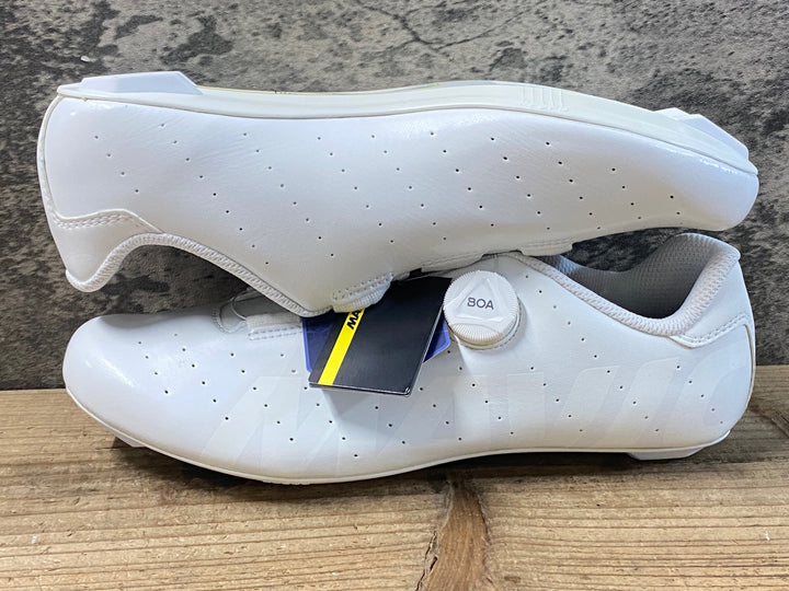 KF311 マヴィック MAVIC COSMIC BOA ビンディングシューズ 白 3穴 BOA EU42 2/3