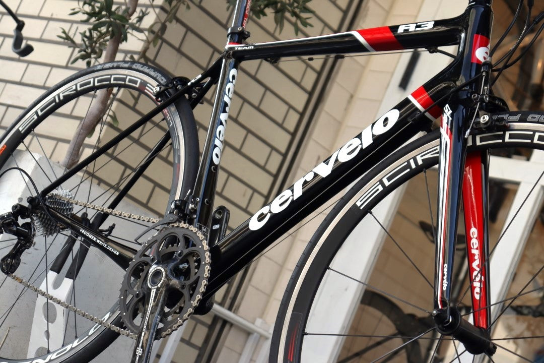 サーヴェロ Cervelo R3 TEAM 2012モデル 54サイズ カンパニョーロ コーラス 11S カーボン ロードバイク SCIROCCO 【横浜店】