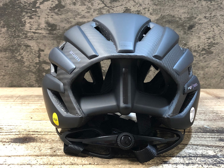 KA013 メット MET トレンタ TRENTA 3K CARBON MIPS ヘルメット 黒 Lサイズ 製造2024年9月